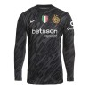 Original Fußballtrikot Inter Mailand Torwart 2024-25 Schwarze Langarm Für Herren